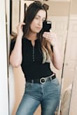 This is the perfect width and looks great will all of my denim. Great quality and price! - Cassi D.