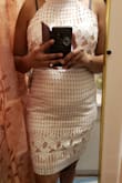 Beautiful dress, love the color and material, had to recorded an x-large - Homeshwari R.