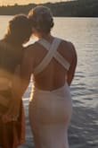 I loved loved loved this dress. I purchased it for my elopement and it was perfect. The material was fantastic. Stretchy, comfortable, and made me feel beautiful on my special day. - Rachel E.