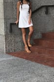 I bought this dress for my senior photos two days before the session and it came right on time with express shipping, and it fit perfect so that's a plus! - Lily V.