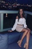 One of my favorite articles of clothing!!! I had to return to get a size smaller but I absolutely love the size and color of this skirt!!! Definitely a must have! - Emily W.