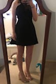 The material is thicker than expected, but it's nice and will last!! The fit is just as expected. - Abby L.