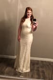 I wore this dress for my wedding and it was absolutely gorgeous! It fit perfect! I'm short so I had to wear heels with it. Lulus never disappoints! - Kayla A.