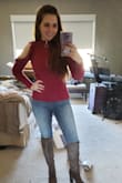 I am someone that wears dresses whenever possible. However, going into Fall/Winter, I wanted to get a pair of jeans to have on hand. I am so glad I ordered these! They are comfortable and incredibly flattering! They also go with everything! - Annie M.