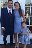 I wore this dress to a wedding. A beautiful dress that fits a little on the tighter side but still very comfortable. - Ashley H.
