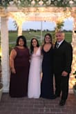 I had to wear this dress to a black tie wedding, it was gorgeous! I got so many compliments on the dress, it was elegant but sexy at the same time. I got a size small and had to get the bottom hemmed a little bit and I used sticky tape to keep the bust in place because the straps were a little loose but it looked perfect and was comfortable all night! - Cassandra K.
