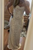 I got this for my wedding next spring, and I'm so excited! It fit like a glove and is so beautiful. Feels very well made! - Katherine K.