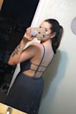 Bought this for my sisters wedding and I love it. The back is gorgeous. It is a little long which most maxi dresses are on me. - Madeleine G.