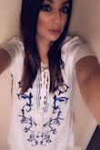 It fits almost perfectly. Comfortable fit. Def a cute and easy summer outfit. - Nicole B.