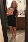 Okay so I'm 53 always looking for a sexy LBD age appropriate but also still sexy and fun....this is the dress!!! The material is great~ holds you in tightly but not digging~the shape of the dress is age appropriate and if you have nice legs the hem line is going to be your favorite... I can tell you how happy my husband was for me to FINALLY find this dress. BUY IT IN BLACK, DO NOT HESITATE... I bought the large - Richard S.
