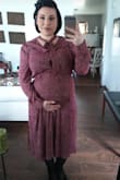 I love this dress. I used it while pregnant, it was great and received compliments on the style and color! - Daniela Z.