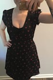 Perfect summer dress. The chest is big and you can't close it. You definitely have to put something underneath - Jenna B.