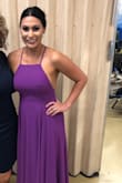 I ordered an extra small hoping it wouldn't be too small. It was perfect! The color was gorgeous! - Renette U.