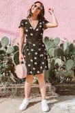 The fit of this dress is adorable. I love that it would work for warmer and cooler weather if you throw some tights and boots on. Major staple for my wardrobe. Highly recommend. - Monica N.