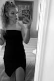 The dress fit perfectly, very true to size! The material was very strong holding and a nice feeling to it. I wore this to my homecoming and had many compliments on it! Outstanding dress! - Alan C.