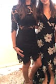 So cute and sexy but still a great length for weddings or a hot date night. Love! - Erica L.