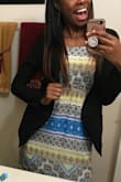 The blazer was cute but the quality fell short. I ended up giving it away. The arms were short so don't expect it to reach your wrists. - Brianna N.