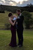 I needed this dress for a formal wedding my husband was in. I needed something I could breastfeed in and this perfectly fit the bill! The fabric was so nice and heavy, it was so flattering, & I felt so fancy. I ordered from overseas pretty late & it got here just in time! If I had the time, I probably would have gotten the straps shortened maybe 1/2"-1". I opted for no bra & it worked but next time might wear one. I wore a pretty tall heal, maybe 5" & it hit the floor a tiny bit, but looked so glamorous. Would definitely recommend! - Katie K.