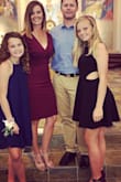 My daughter wore this to my brothers wedding. We purchased an S (online out of XS). She Felt it was a little loose in the midriff area, she would go XS. She got a lot of compliments and looked adorable! - Nicole H.