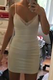 Dress fits perfectly and accentuates what I'd like it too. Can't wait to wear this to my homecoming dance! - Grace P.