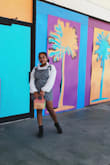 I love this piece! It's so cute and comfortable! The shorts are the perfect length and the straps are easy to untie if you need to adjust them. It looks super cute with a sweater underneath and booties for fall. I would highly suggest purchasing (: - Starkisha S.