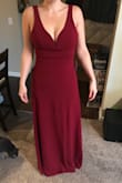 I simply loved this dress. It fits perfectly and looks really good. I just will have to adjust the length. Great fabric! I highly recommend this dress! - Laura R.