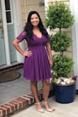 First time ordering from Lulus and it exceeded my expectations.  I almost ordered a small but according to the size chart, it said I should get a medium so I did.  I was worried it maybe too big but it fit perfectly!!!!!!  Received so many compliments.  I tried on so many dresses and none fit correctly.  I really needed a dress to hide my mom pooch and cover my arms.  This was perfect! It was so comfortable and the plus side was being able to wear a normal bra! I am 5'0" and I was worried it would be too long but it was above the knee and the length was perfect!  Love this dress so much!!!!! - Chanra S.