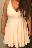 This dress is lovely and seems to be very flattering for all shapes and sizes from the reviews I have seen. I've gained weight so I didn't think it would work but it's just precious! - Ellen V.