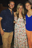 I was unsure about the cutouts on the side of the dress but ended up loving it. The arm straps stay up just fine and it was very flattering. Such a fun dress for a barbecue party. - Kaitlin O.