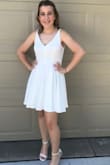 It was perfect for homecoming. We have actually ordered 2 different dresses from this site before. First was for homecoming 2017 and now for 2018 homecoming - Candice M.