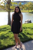 This dress was absolutely amazing! I loved the way it fit on me. The fabric was very soft. The dress wasn't too short or long. It just fit perfectly and I loved everything about the dress. I love getting dresses from Lulus! - Julieth T.