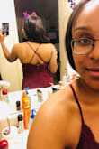 A little long but the dress is soooo flowy and loose and just beautiful. Love everything about Lulu's maxi dresses. And it shows a lot of cleavage but no big deal - KHADIJAH S.