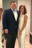 This jumpsuit is wonderful!! It is tight in the butt area and you can see every outline of any panties you wear. No panties was the best option for me. I was able to wear pasties and that was fine for bra. I did have to have it hemmed a little which is not uncommon for me. I wore this for my wedding reception and it was a hit. Everyone raved over it all night. - Carley H.