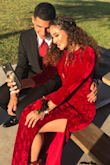Perfect dress! Wore it for prom and it was amaaaazing! Got a lot of compliments and the color is just stunning. Definitely worth the money. Just perfect!!! - Alice