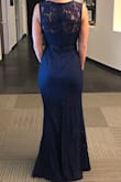 If you need a super formal and elegant dress this should be a go-to.
Material is comfy, definitely need to get it hemmed. - Chelsea S.