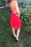 With all the reviews about the shoe running a little big, I ordered a size 6, usually wear a 6 1/2 or 7. The 6 fit great! Great shoe to compliment my HOCO dress! - Wendy L.