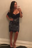 I got so many compliments on this dress! I'm usually a small but after reading reviews, I decided to order a medium but I do wish I got the small. It was just a little loose. The small may have been tight but I prefer that. - Kolby S.