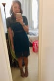 In love with the fit and color of this dress. It's light and fitting and is great for any outing :) - Christine C.