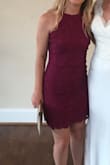 I bought this dress in an XS and it was too tight. When trying it on I managed to skip it over my head (as I couldn't pull it up over my hips) but I had to have help getting it off. I returned it and reordered it in a size Small and it fit much better. I love this dress!! My reason for 4 stars instead of 5 is the fact that it runs small. - Allison S.