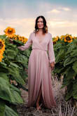 The sleeves and length of this dress were a little long on me, but it didn't take away from how magical it is. - Krystina M.