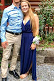 Loved this dress! Be ready to steam it and maybe have some fashion tape as the straps tend to slip! It was a little too long with flats but would have been great with heels. - Anslee C.
