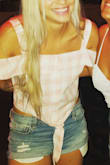 Very cute, just a little loose. Wore to a country concert and it was perfect for the occasion. - Jean C.