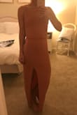 This dress fit perfectly and as always the quality of the material was really good. I think it could easily be worn during the day with a flat sandal or dressed up and worn at night. - Kelly M.