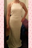 I love this dress! It's long but otherwise fits perfect. The fabric is soft and the lace looks beautiful. For the final sale price, I couldn't be happier with my purchase! :) - Katja T.