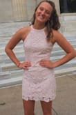 This dress was amazing! Super comfortable and perfect to dance in. It wasn't too short and fit in all the right places. This dress works for dances, formals, graduations, etc. Love this dress and highly recommend! - Emma W.