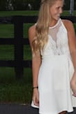 The dress was delivered faster than promised! Very well made and material was comfortable to wear since it had lace which at times becomes itchy but, not with LuLus dress! This was for homecoming and first dress ordered online. Was extremely happy with the easy website ordering process to it being delivered! I will absolutely be purchasing more!!! Thank you!!!! - Tonya V.