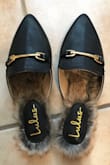 Definitely order a half size up. I am usually a size 7, I ordered a size 7.5 and they fit perfect.  So cute and comfortable. Good quality for the price! Fur runs all inside too. - Deahna G.