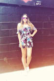This is great for the summer time. I got a lot of compliments. But it runs small, I'm usually a med/lg. - Karla
