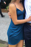 Bought this dress for a wedding and it was perfect! Love the style of it, it's very flattering. I'm a little over 5'9 and the length was good. Would not recommend if you have a larger bust though. - Natalie R.