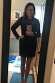 I was nervous when I ordered this dress because all the reviews were from petite women. When I received the dress it was exactly what I was hoping for! Great quality and fit nicely too! - Leigha B.